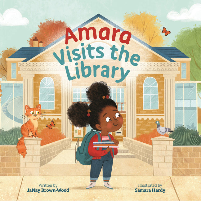 Amara Visits the Library -- Janay Brown-Wood, Hardcover