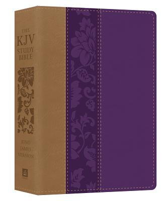 The KJV Study Bible - Large Print [violet Floret] by Hudson, Christopher D.
