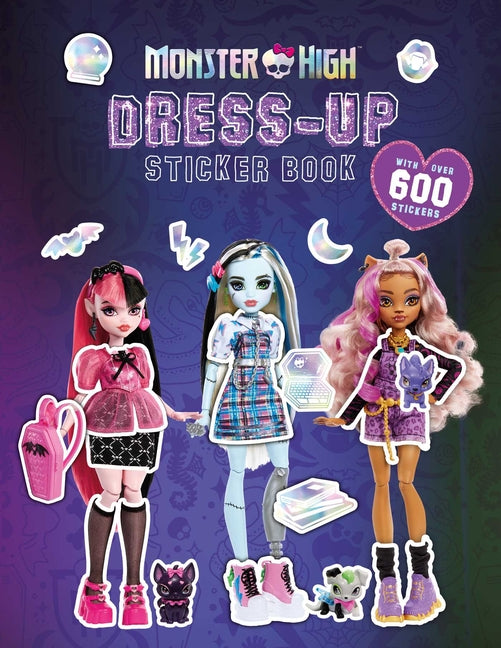 Monster High: Dress-Up Sticker Book by Golden, Michelle