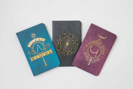 Harry Potter: Spells Pocket Notebook Collection (Set of 3) -- Insight Editions, Paperback