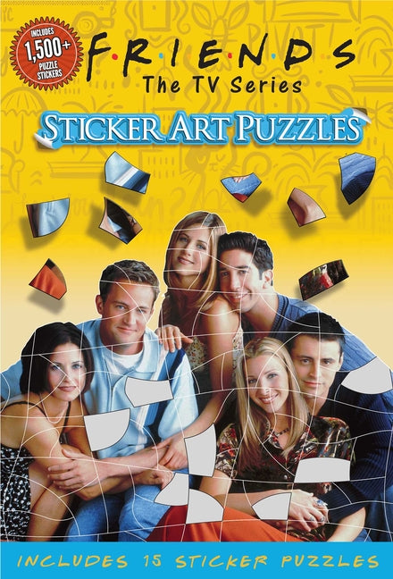 Friends Sticker Art Puzzles -- Editors of Thunder Bay Press, Paperback
