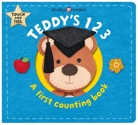 Teddy's 123 (Learn with Bear): A First Counting Book -- Roger Priddy, Board Book