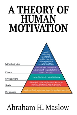A Theory of Human Motivation -- Abraham H. Maslow, Paperback