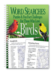 Word Searches, Puzzles and Fun Facts for Those Who Love Birds by Editors, Product Concept