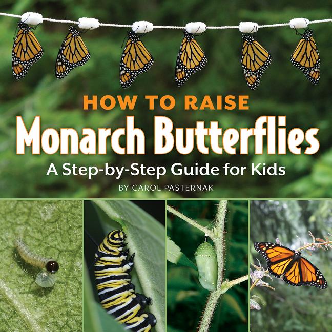 How to Raise Monarch Butterflies: A Step-By-Step Guide for Kids -- Carol Pasternak, Hardcover