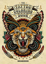 The Tattoo Coloring Book: Coloring Book for Adults [With 2 Pull-Out Posters] by Munden, Oliver