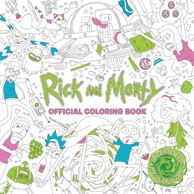 Rick and Morty Official Coloring Book -- Titan Books, Paperback