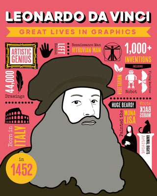 Great Lives in Graphics: Leonardo Da Vinci by Button Books