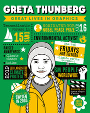 Great Lives in Graphics: Greta Thunberg by Button Books