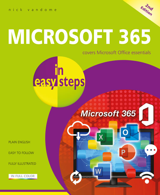 Microsoft 365 in Easy Steps -- Nick Vandome, Paperback