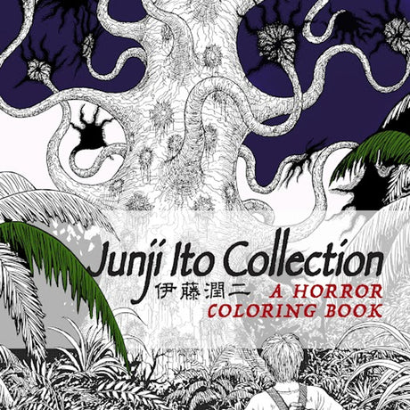 Junji Ito Collection: A Horror Coloring Book -- Junji Ito, Paperback