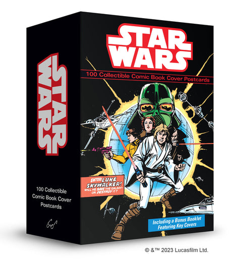 Star Wars 100 Collectible Comic Book Cover Postcards -- Lucasfilm Ltd, Novelty
