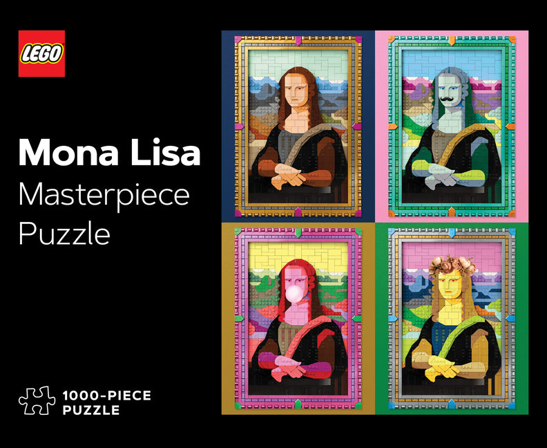 Lego Masterpiece Puzzle: Mona Lisa 1000-Piece Puzzle -- Lego, Other