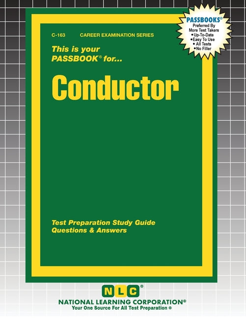 Conductor -- Passbooks, Paperback