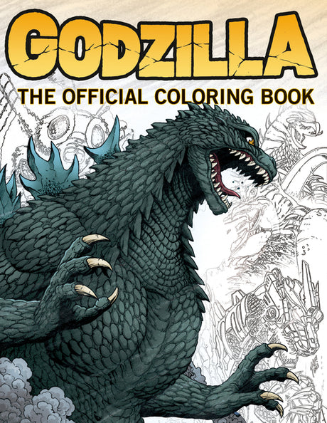 Godzilla: The Official Coloring Book -- Titan, Paperback