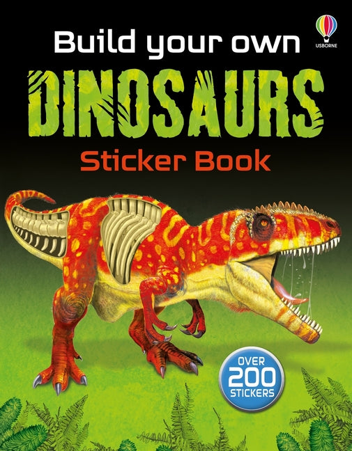 Build Your Own Dinosaurs Sticker Book by Tudhope, Simon