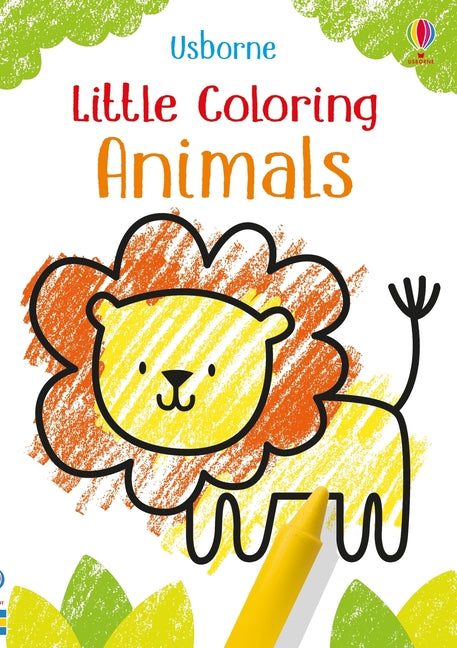 Little Coloring Animals -- Kirsteen Robson, Paperback
