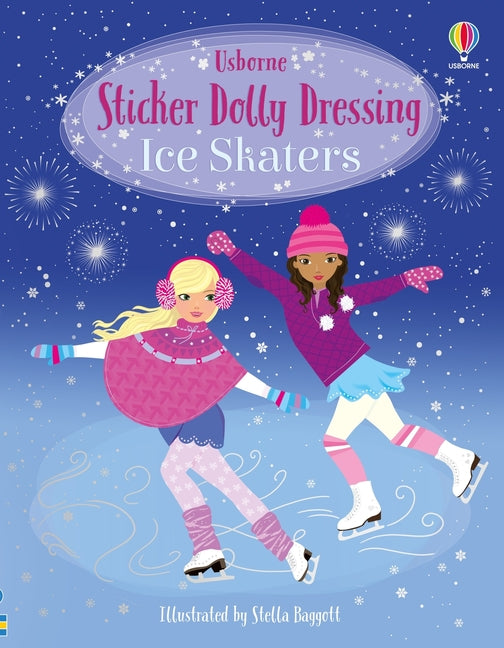 Sticker Dolly Dressing Ice Skaters -- Fiona Watt, Paperback