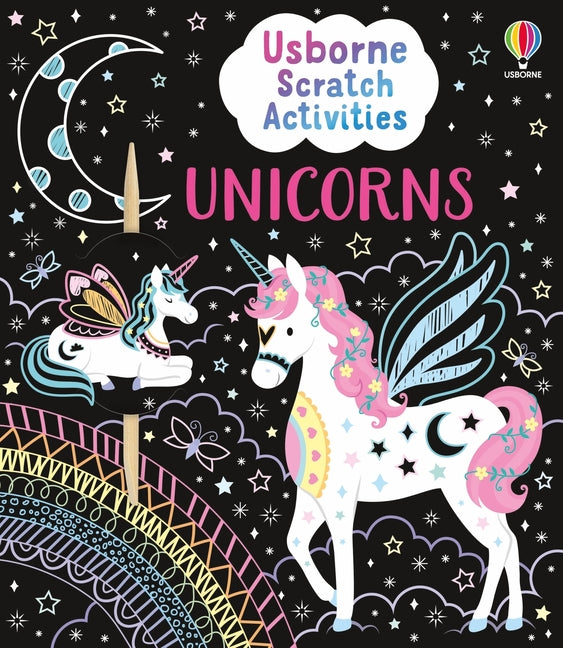 Usborne Scratch Activities Unicorns -- Rosie Dickins, Paperback
