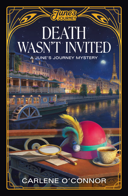 Death Wasn't Invited: A June's Journey Mystery -- Carlene O'Connor, Paperback