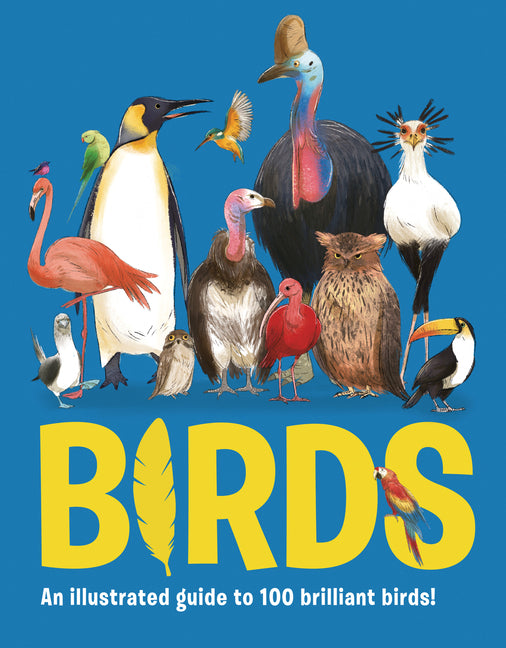 Birds: An Illustrated Guide to 100 Brilliant Birds by Jeffery, Eliza