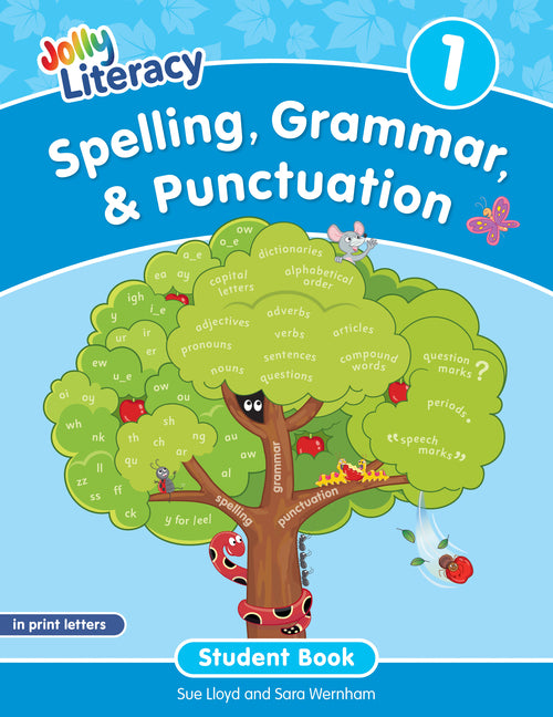 Spelling, Grammar, & Punctuation Student Book 1: In Print Letters (American English Edition) -- Sue Lloyd, Paperback