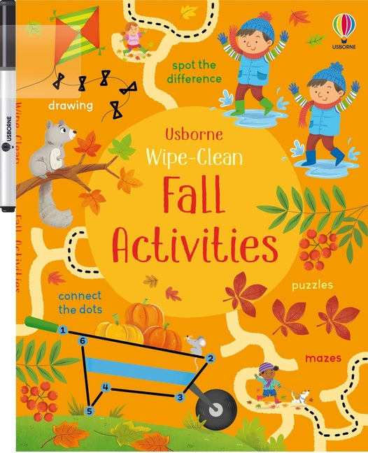 Wipe-Clean Fall Activities -- Kirsteen Robson, Paperback