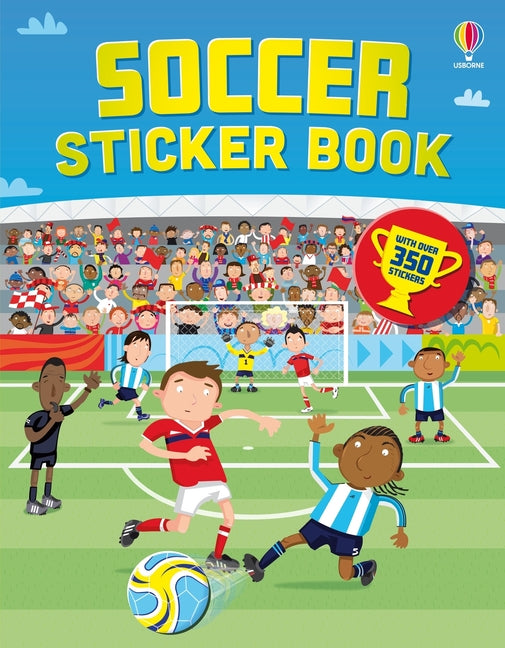 Soccer Sticker Book -- Paul Nicholls, Paperback