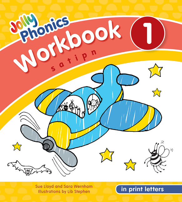 Jolly Phonics Workbook 1: In Print Letters (American English Edition) -- Sue Lloyd, Paperback