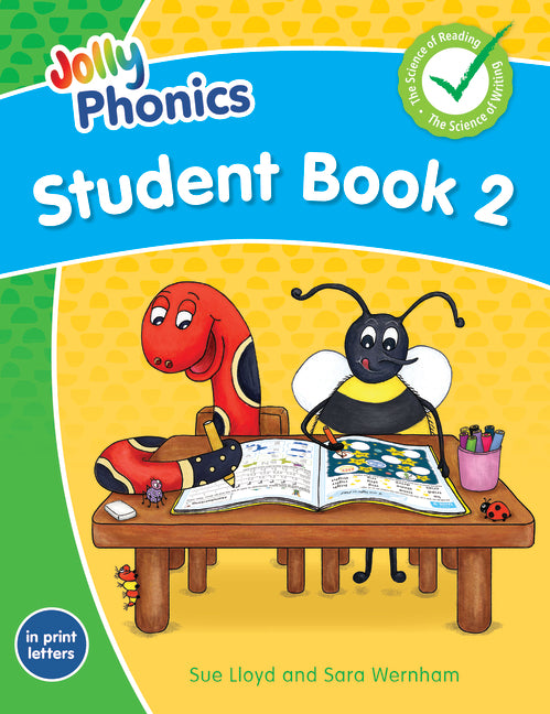 Jolly Phonics Student Book 2: In Print Letters (American English Edition) -- Sue Lloyd, Paperback