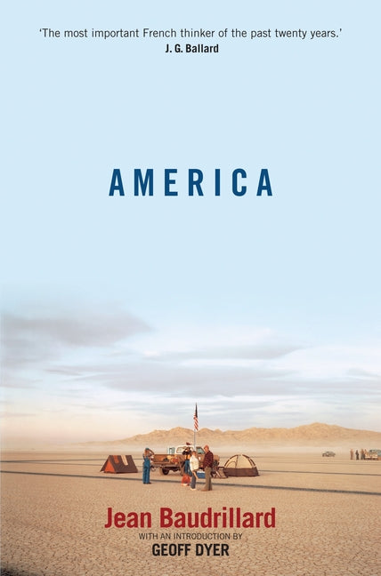 America -- Jean Baudrillard, Paperback