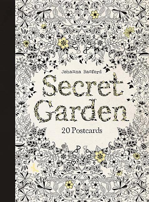 Secret Garden: 20 Postcards -- Johanna Basford, Novelty