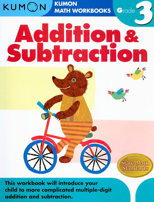 Kumon Grade 3 Addition & Subtraction -- Michiko Tachimoto, Paperback