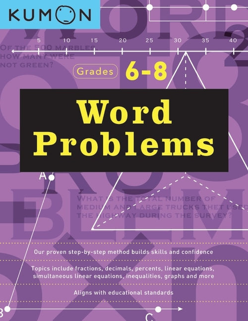 Kumon Word Problems Grades 6/8 -- Kumon, Paperback