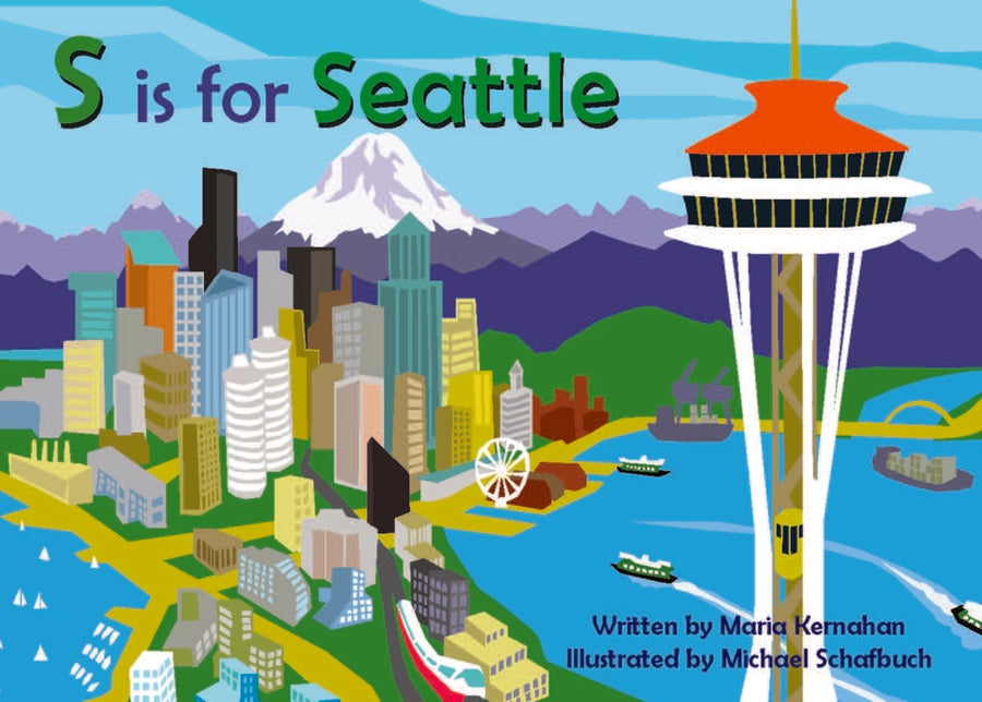 S Is for Seattle -- Maria Kernahan, Board Book