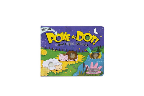 Poke-A-Dot: Goodnight, Animals -- Melissa & Doug, Hardcover