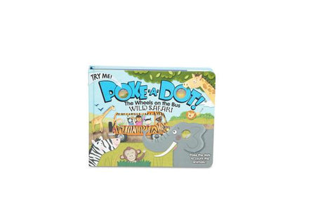 Poke-A-Dot: Wheels on the Bus -- Melissa & Doug, Board Book