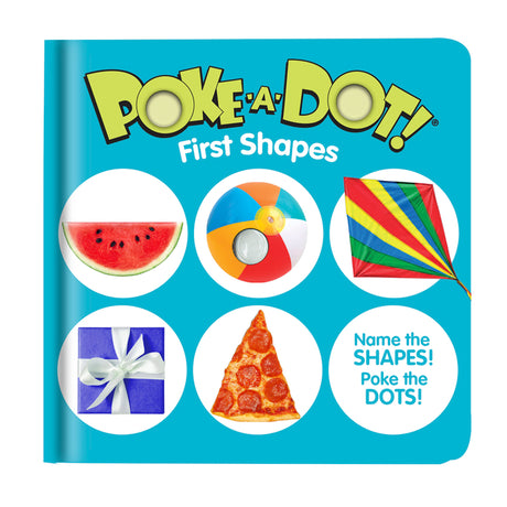 Poke-A-Dot: First Shapes -- Melissa & Doug, Board Book