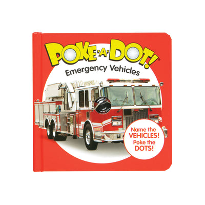 Poke-A-Dot: Emergency Vehicles -- Melissa & Doug, Board Book
