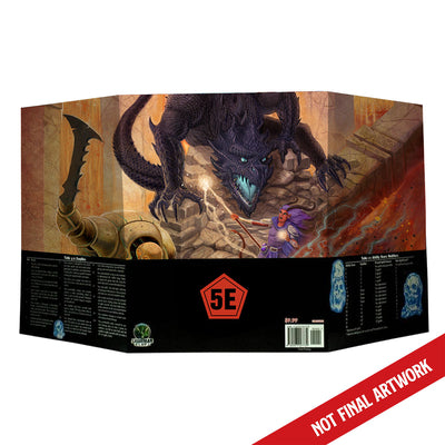 Dungeon Denizens 5e Game Master Screen by Hayward, Benjamin