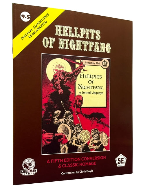 Oar 9.5: Hellpits of Nightfang (5e) -- Jennell Jaquays, Paperback