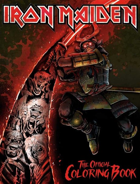 Iron Maiden: The Official Coloring Book -- David Calcano, Paperback