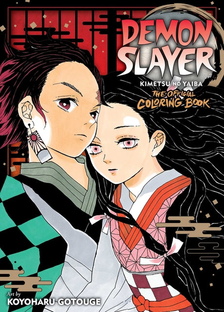 Demon Slayer: Kimetsu No Yaiba: The Official Coloring Book -- Koyoharu Gotouge, Paperback