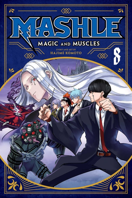 Mashle: Magic and Muscles, Vol. 8: MASH Burnedead and the Four Diamond Rings -- Hajime Komoto, Paperback