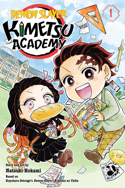 Demon Slayer: Kimetsu Academy, Vol. 1 -- Koyoharu Gotouge, Paperback