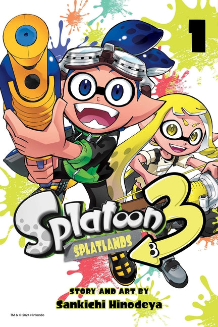 Splatoon 3: Splatlands, Vol. 1 -- Sankichi Hinodeya, Paperback