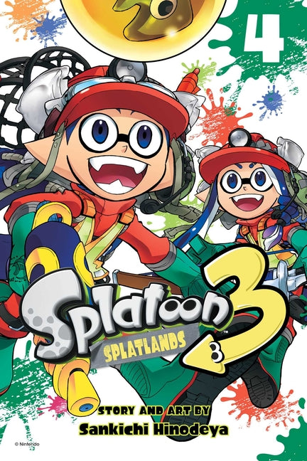 Splatoon 3: Splatlands, Vol. 4 -- Sankichi Hinodeya, Paperback