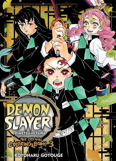 Demon Slayer: Kimetsu No Yaiba: The Official Coloring Book 3 -- Koyoharu Gotouge, Paperback
