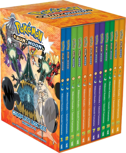 Pokémon: Sun & Moon Complete Manga Box Set -- Hidenori Kusaka, Paperback