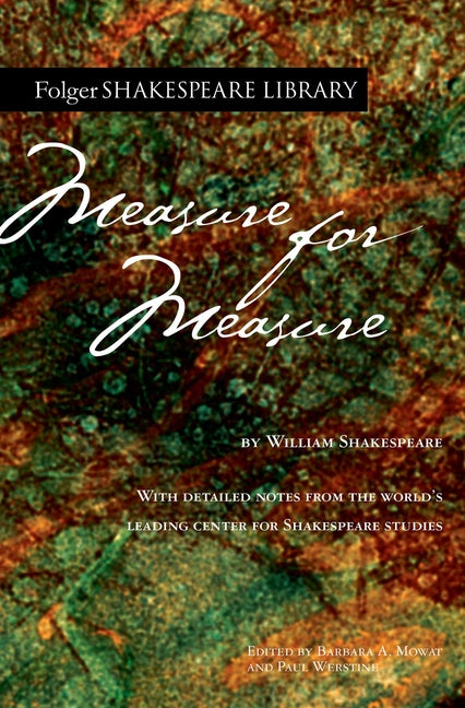 Measure for Measure -- William Shakespeare, Paperback